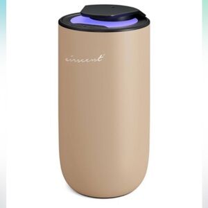 AirScent Mini Waterless Aromatherapy Fragrance Oil Diffuser - New in Box - Gold